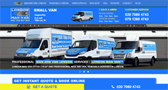 Desktop Screenshot of london-man-van.com